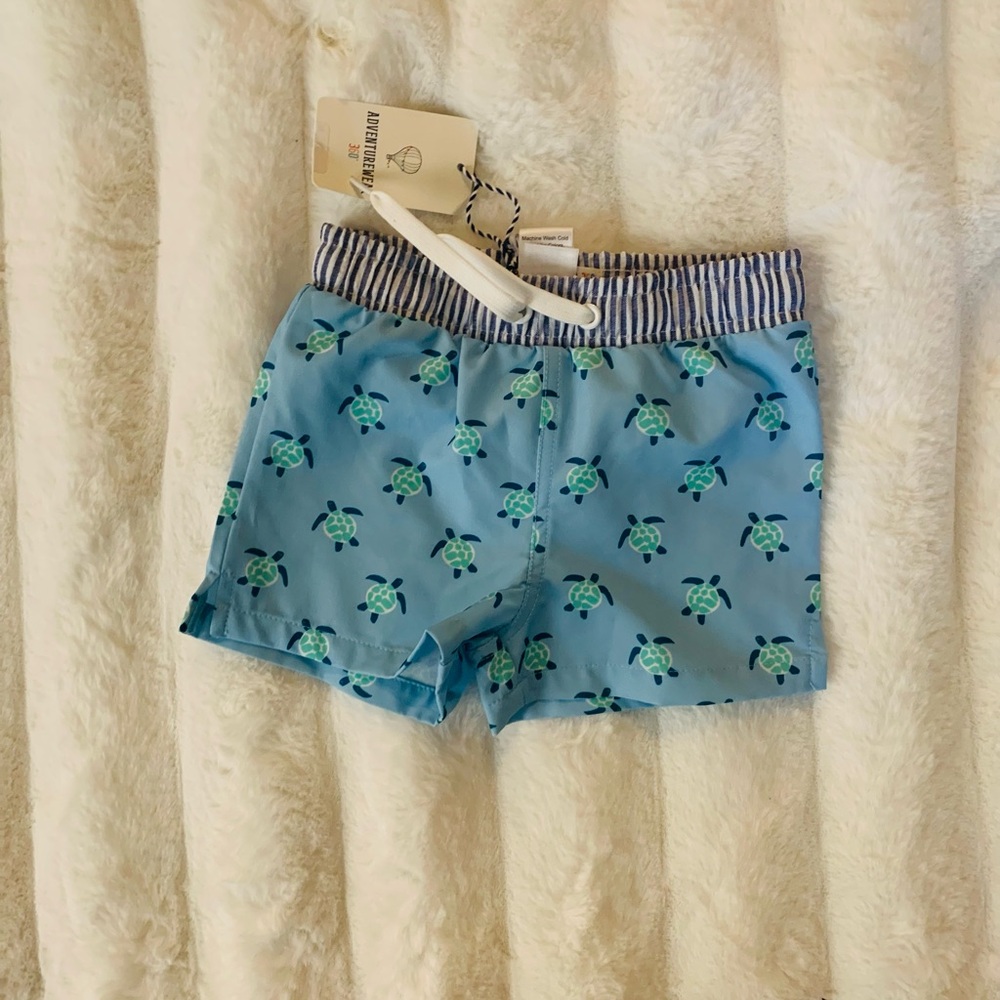 NWT baby boy swimming trunks